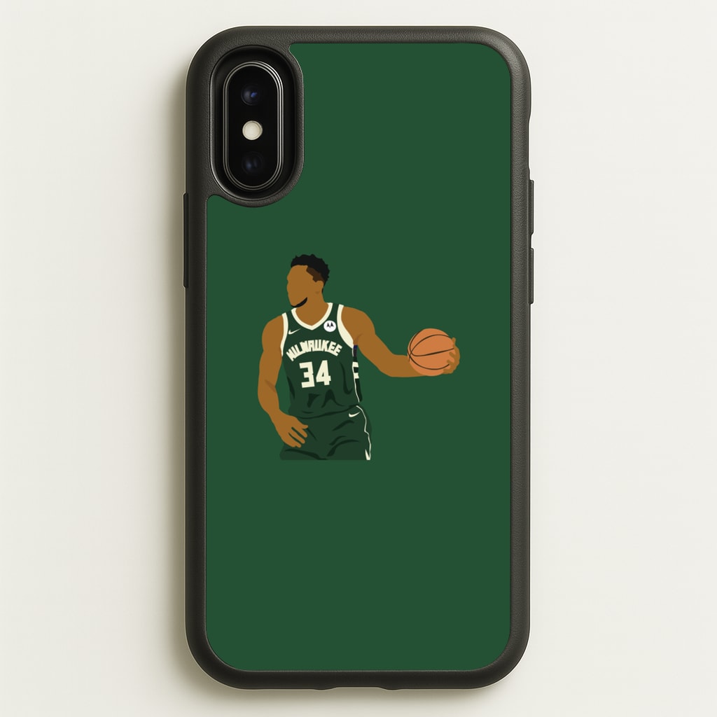 Giannis - Basketball - Basketball Phone Case for iPhone X / XS
