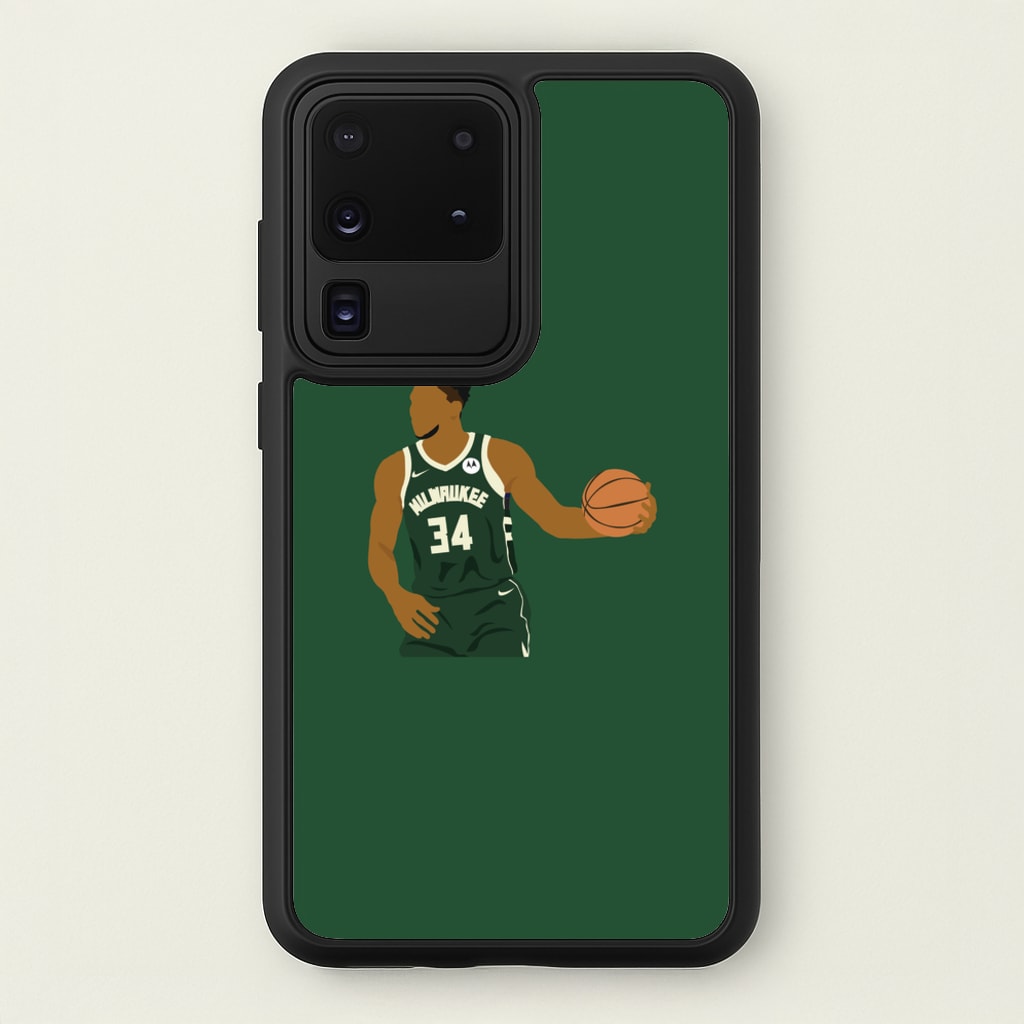 Giannis - Basketball - Basketball Phone Case for Galaxy S20 Ultra