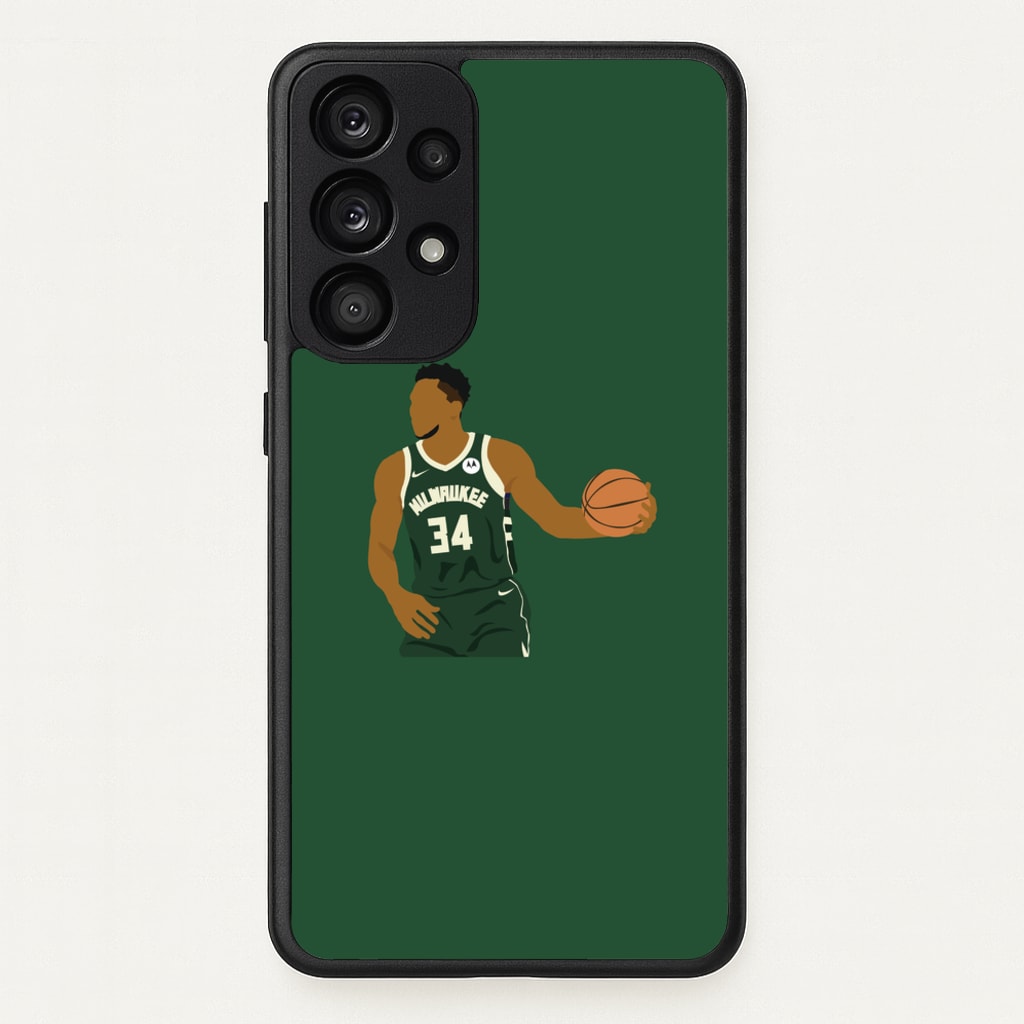 Giannis - Basketball - Basketball Phone Case for Galaxy A33