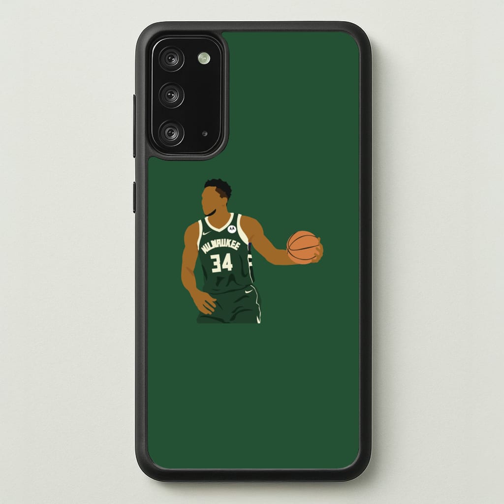 Giannis - Basketball - Basketball Phone Case for Galaxy Note 20