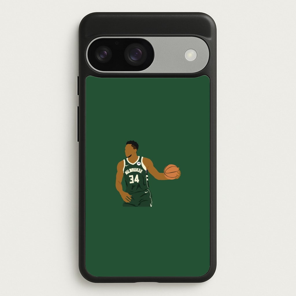 Giannis - Basketball - Basketball Phone Case for Google Pixel 9 / 9 Pro