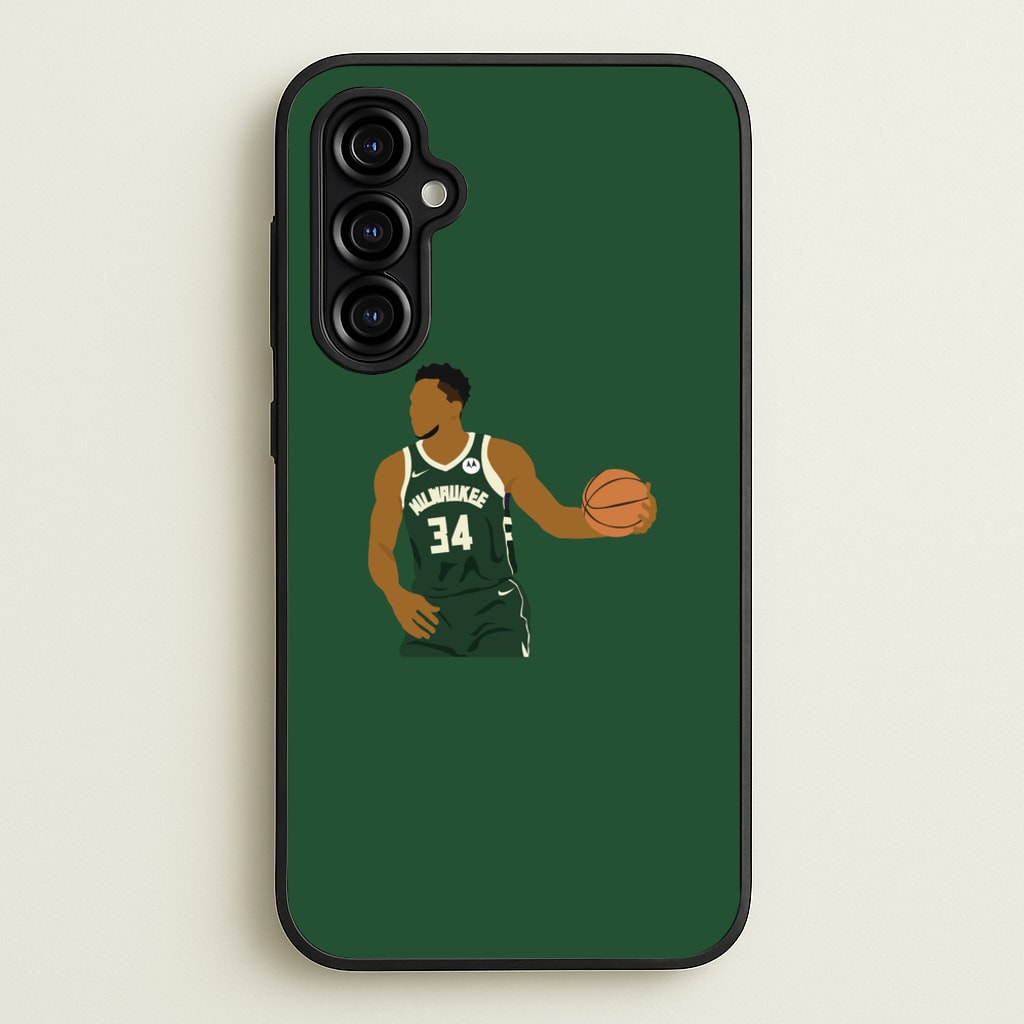 Giannis - Basketball - Basketball Phone Case for Galaxy A54