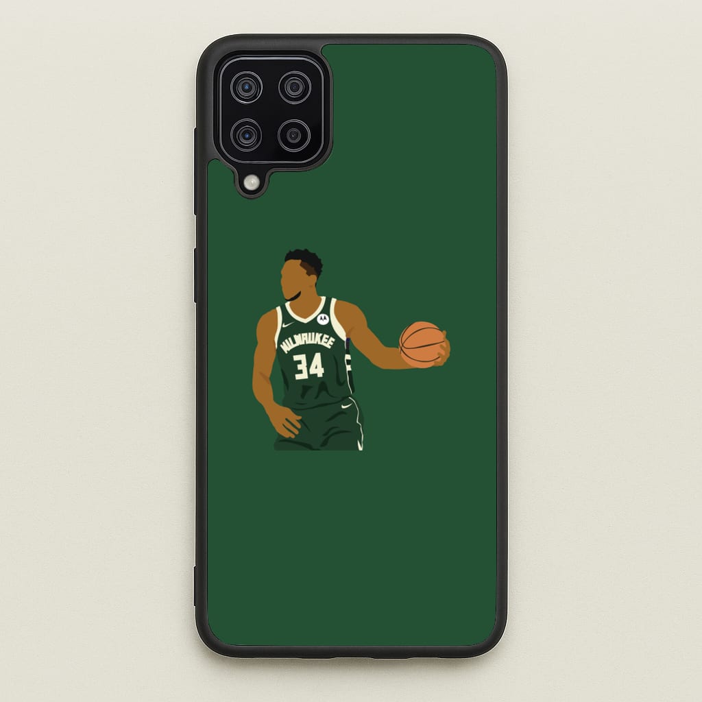 Giannis - Basketball - Basketball Phone Case for Galaxy A12