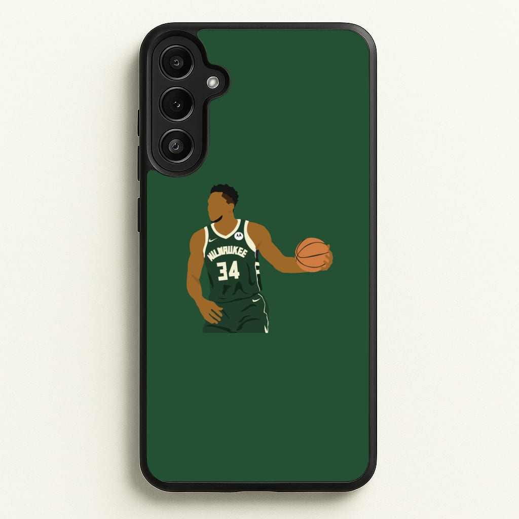 Giannis - Basketball - Basketball Phone Case for Galaxy A34