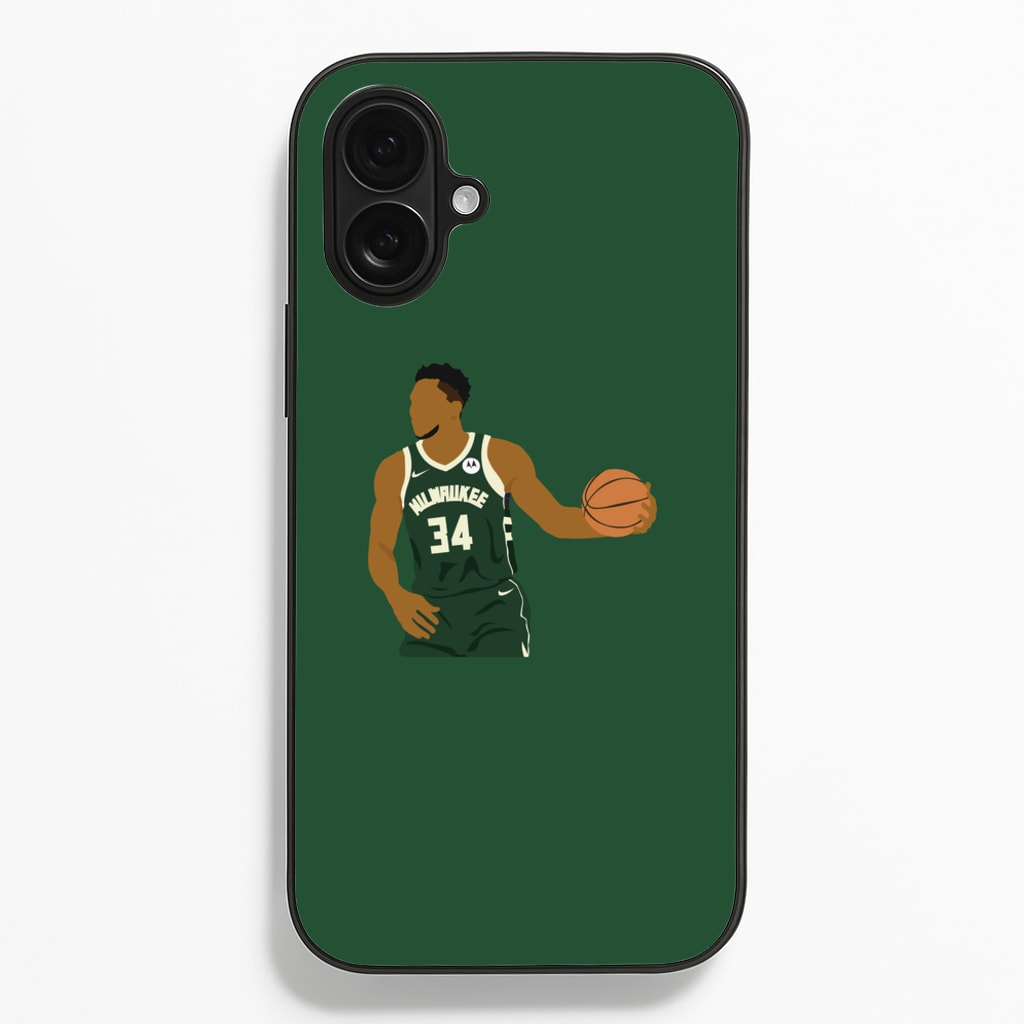 Giannis - Basketball - Basketball Phone Case for iPhone 16 Plus