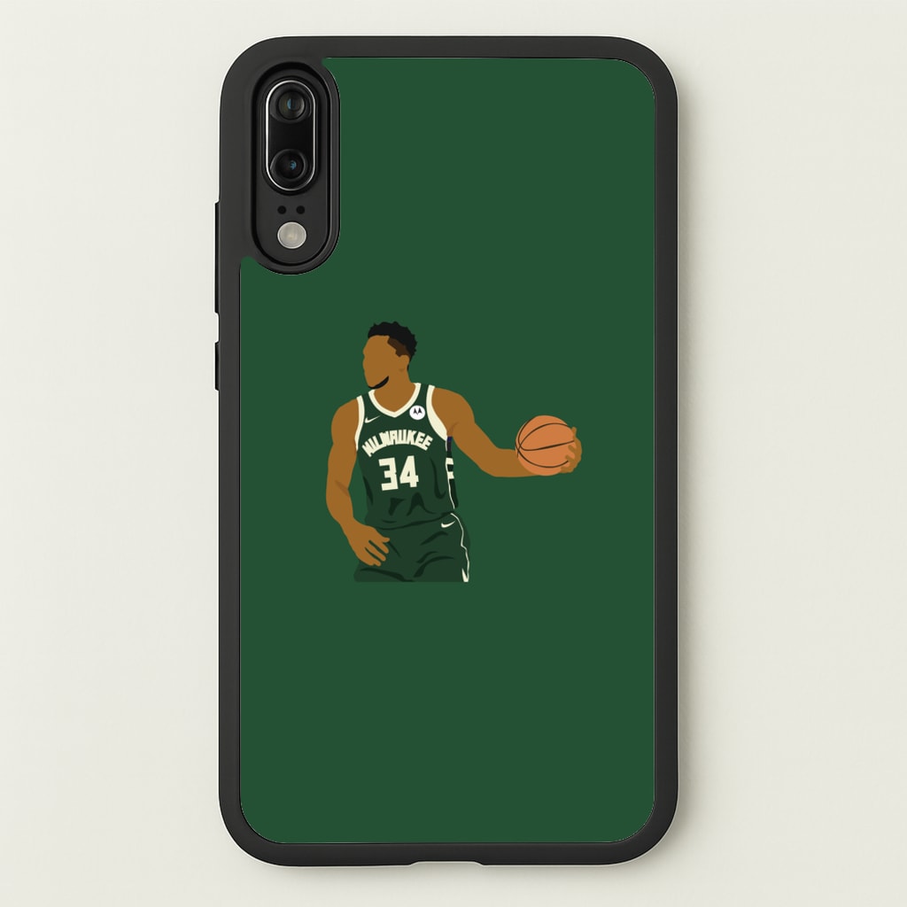Giannis - Basketball - Basketball Phone Case for Huawei P20