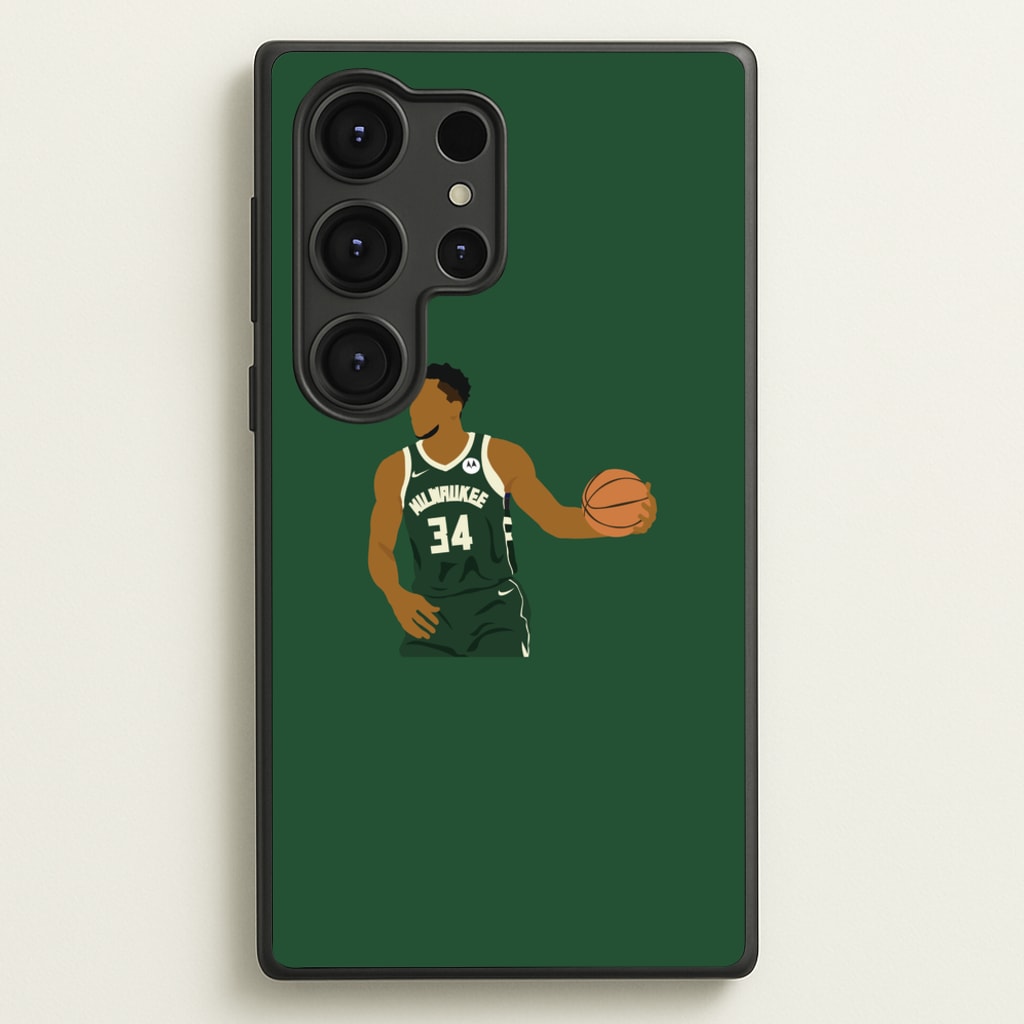 Giannis - Basketball - Basketball Phone Case for Galaxy S25 Ultra