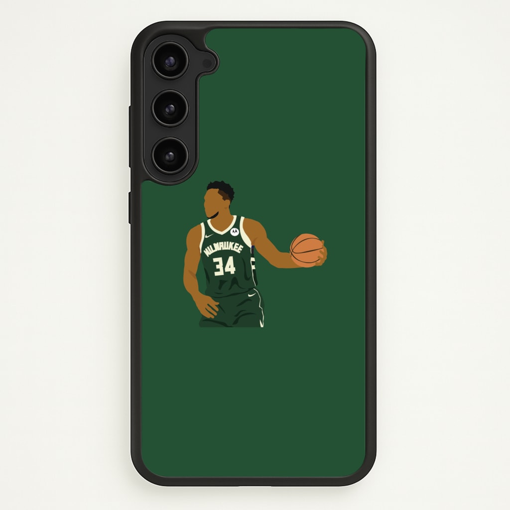Giannis - Basketball - Basketball Phone Case for Galaxy S23