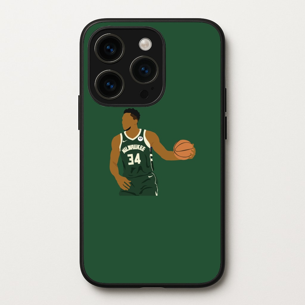 Giannis - Basketball - Basketball Phone Case for iPhone 15 Pro