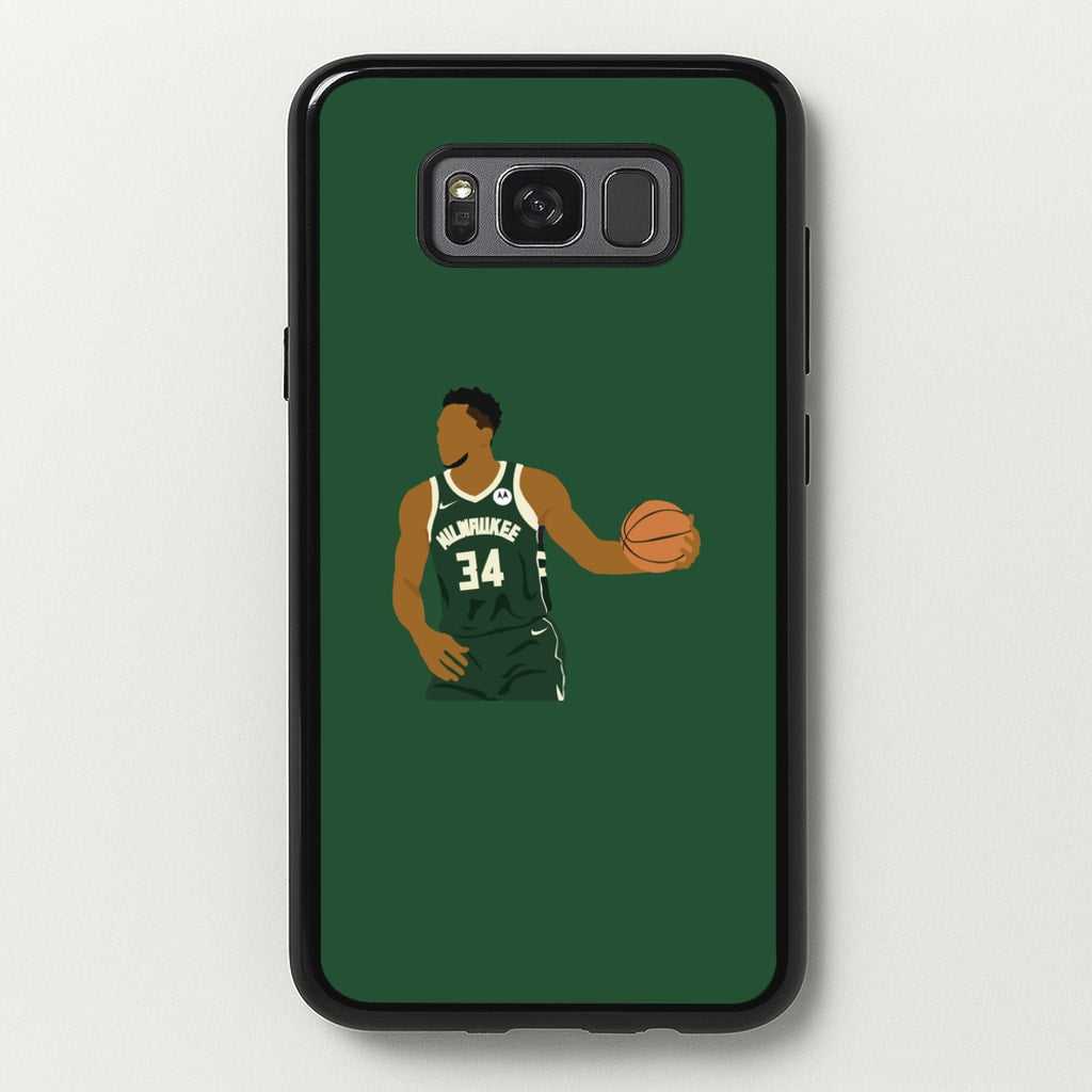 Giannis - Basketball - Basketball Phone Case for Galaxy S8