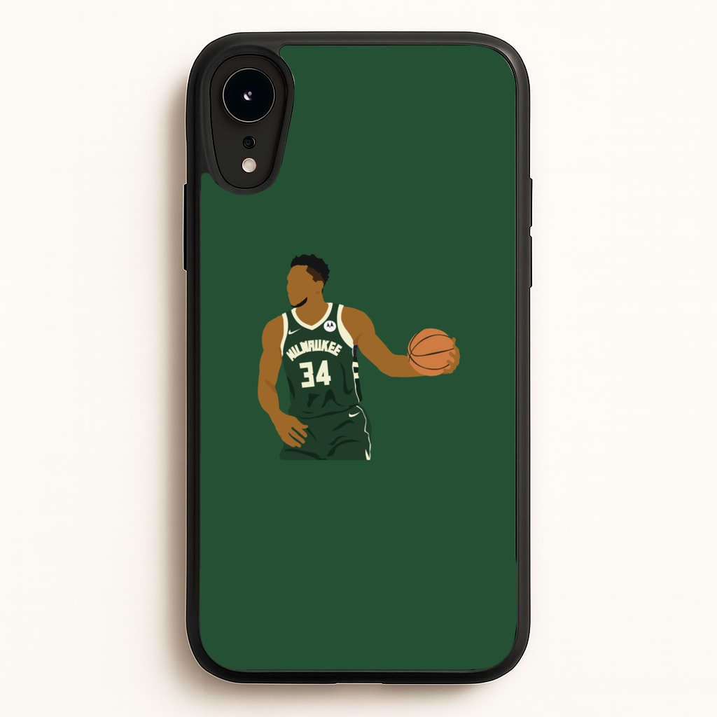 Giannis - Basketball - Basketball Phone Case for iPhone XR