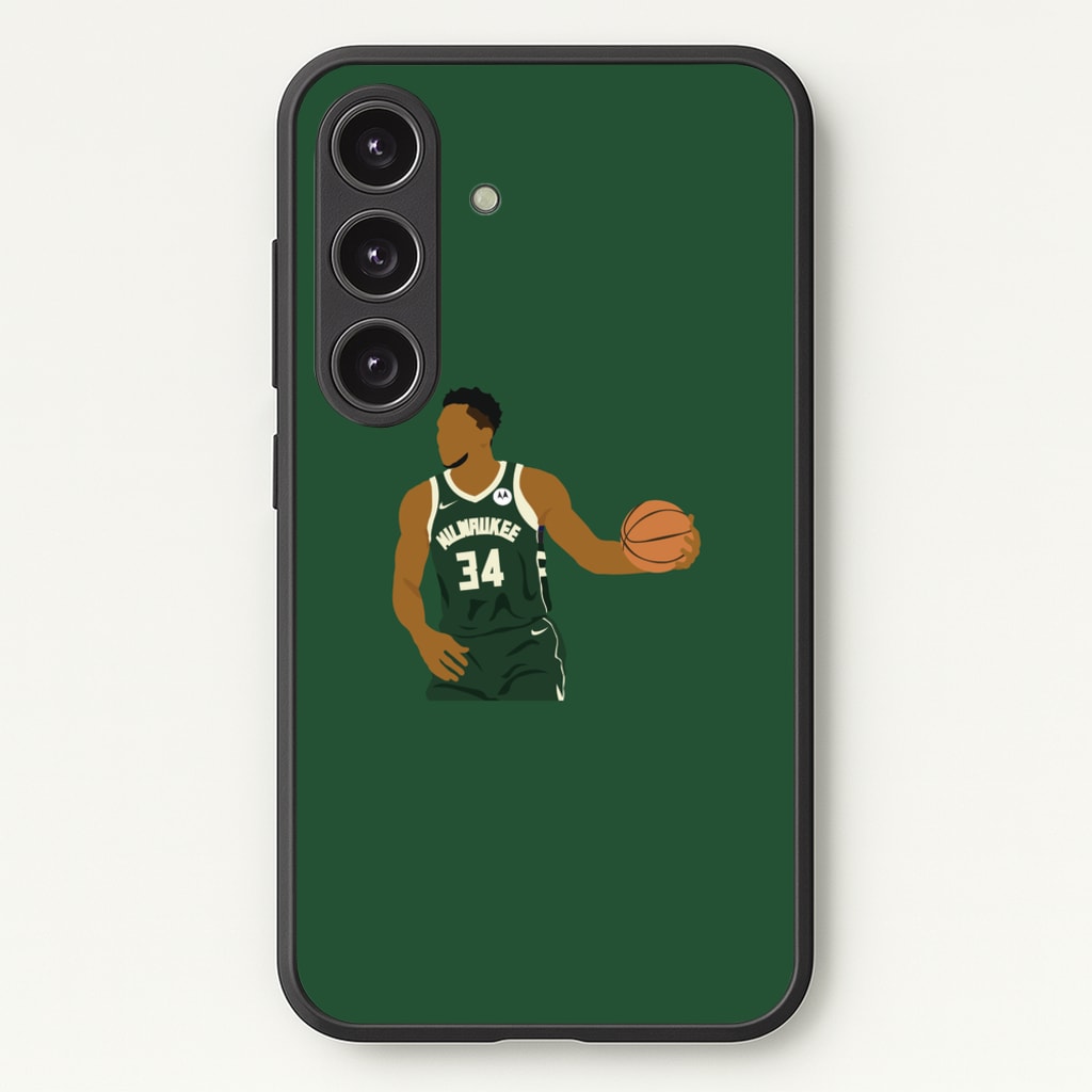 Giannis - Basketball - Basketball Phone Case for Galaxy S24FE