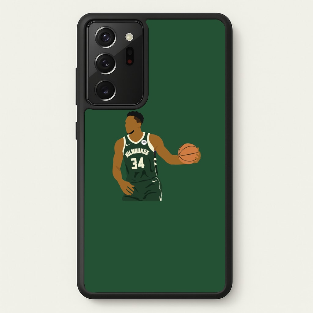 Giannis - Basketball - Basketball Phone Case for Galaxy Note 20 Ultra
