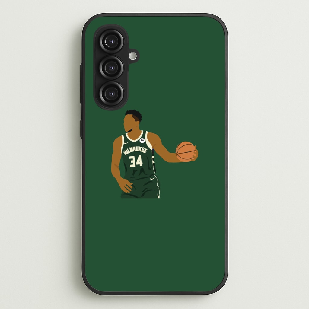 Giannis - Basketball - Basketball Phone Case for Galaxy S23FE
