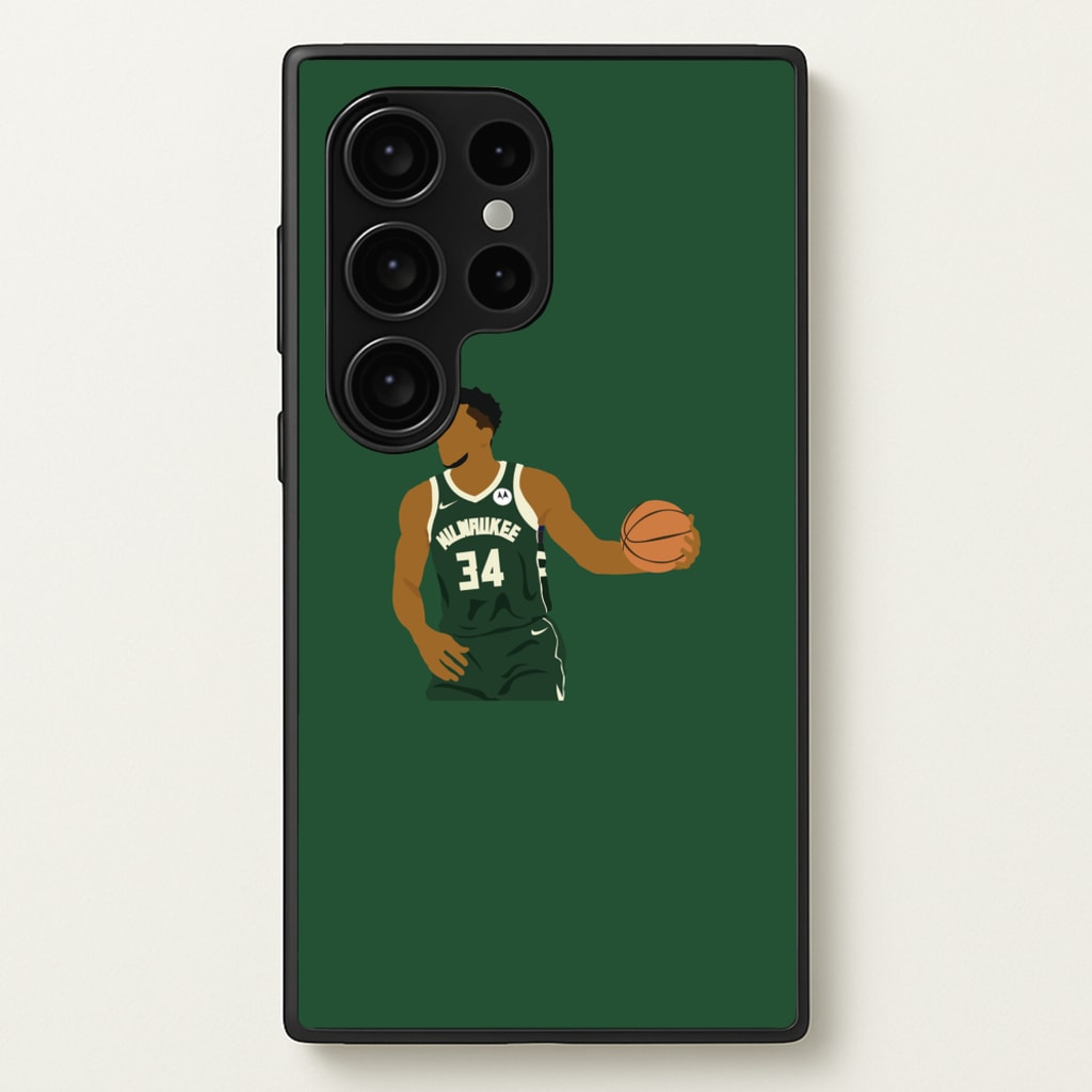 Giannis - Basketball - Basketball Phone Case for Galaxy S24 Ultra