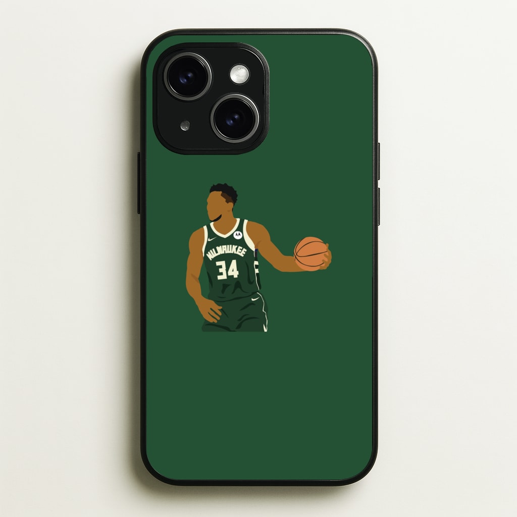 Giannis - Basketball - Basketball Phone Case for iPhone 14