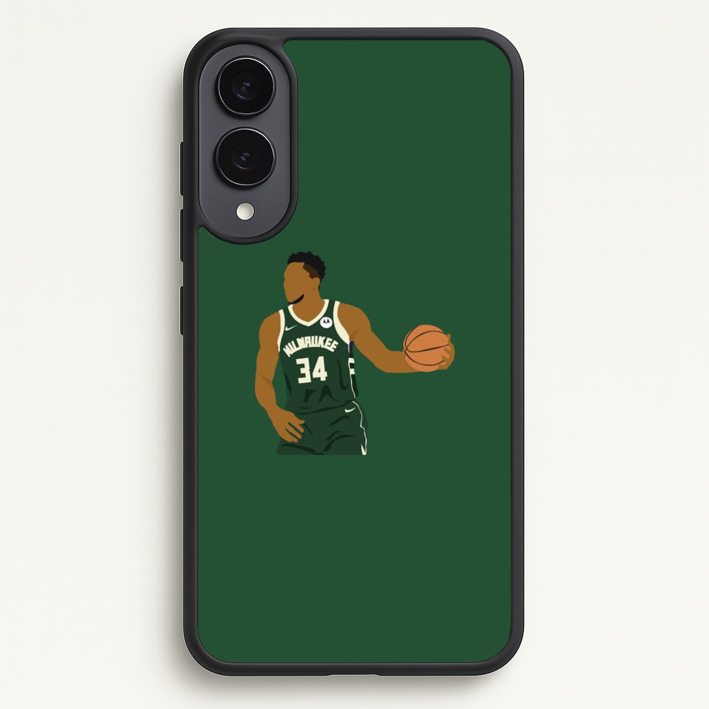 Giannis - Basketball - Basketball Phone Case for Galaxy S25 Edge