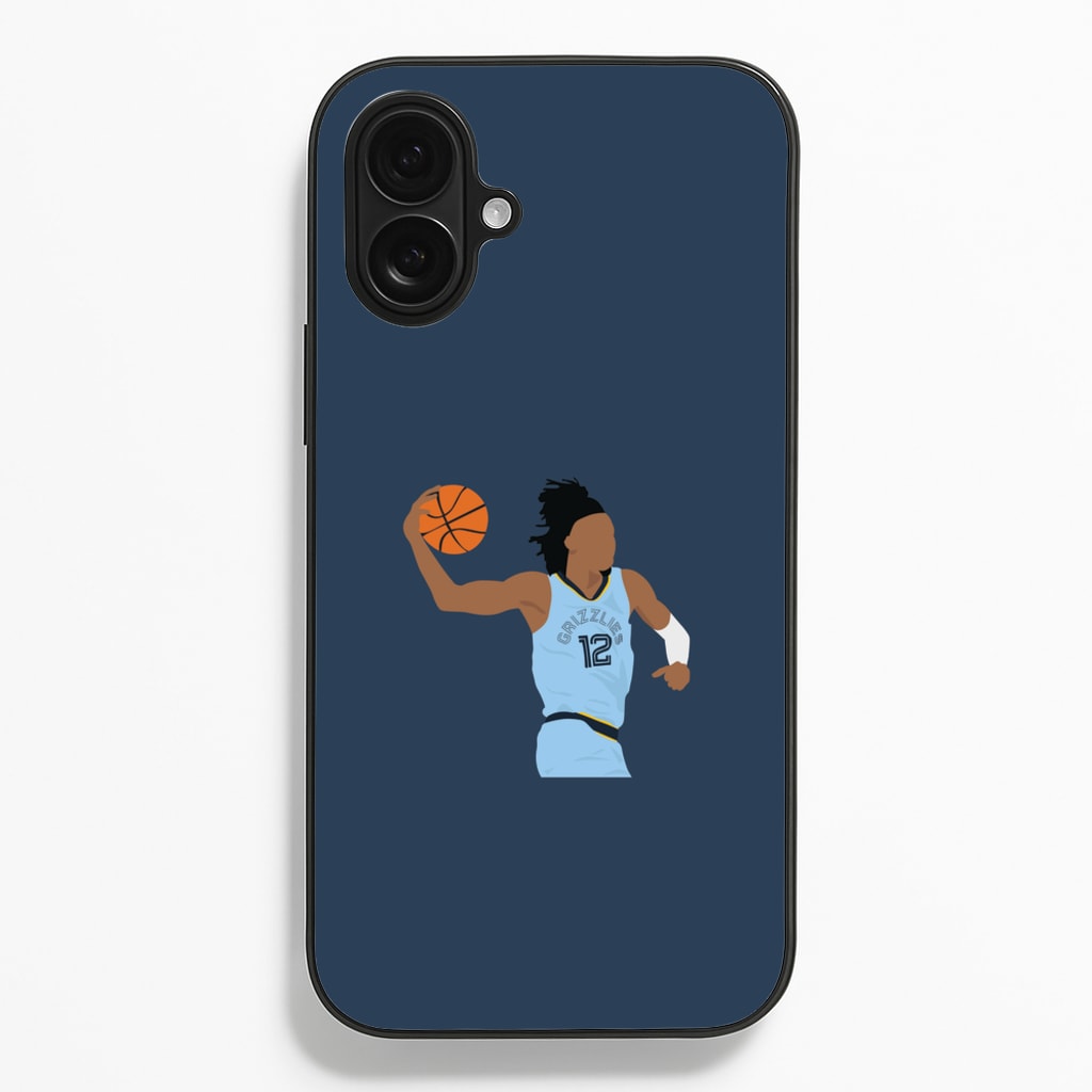 Morant - Basketball - Basketball Phone Case for iPhone 16 Plus