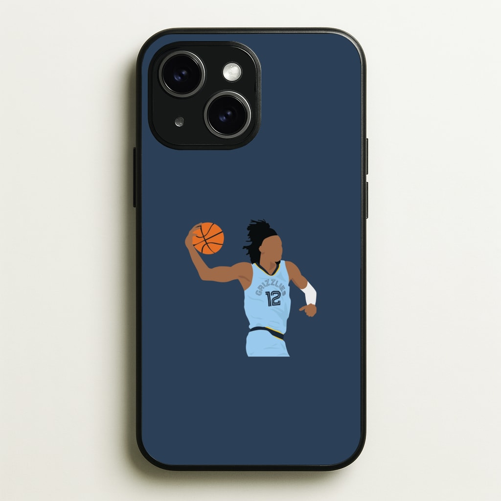 Morant - Basketball - Basketball Phone Case for iPhone 15 Plus