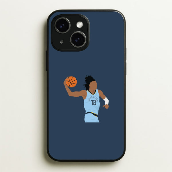 Morant - Basketball - Basketball Phone Case for iPhone 15 Plus