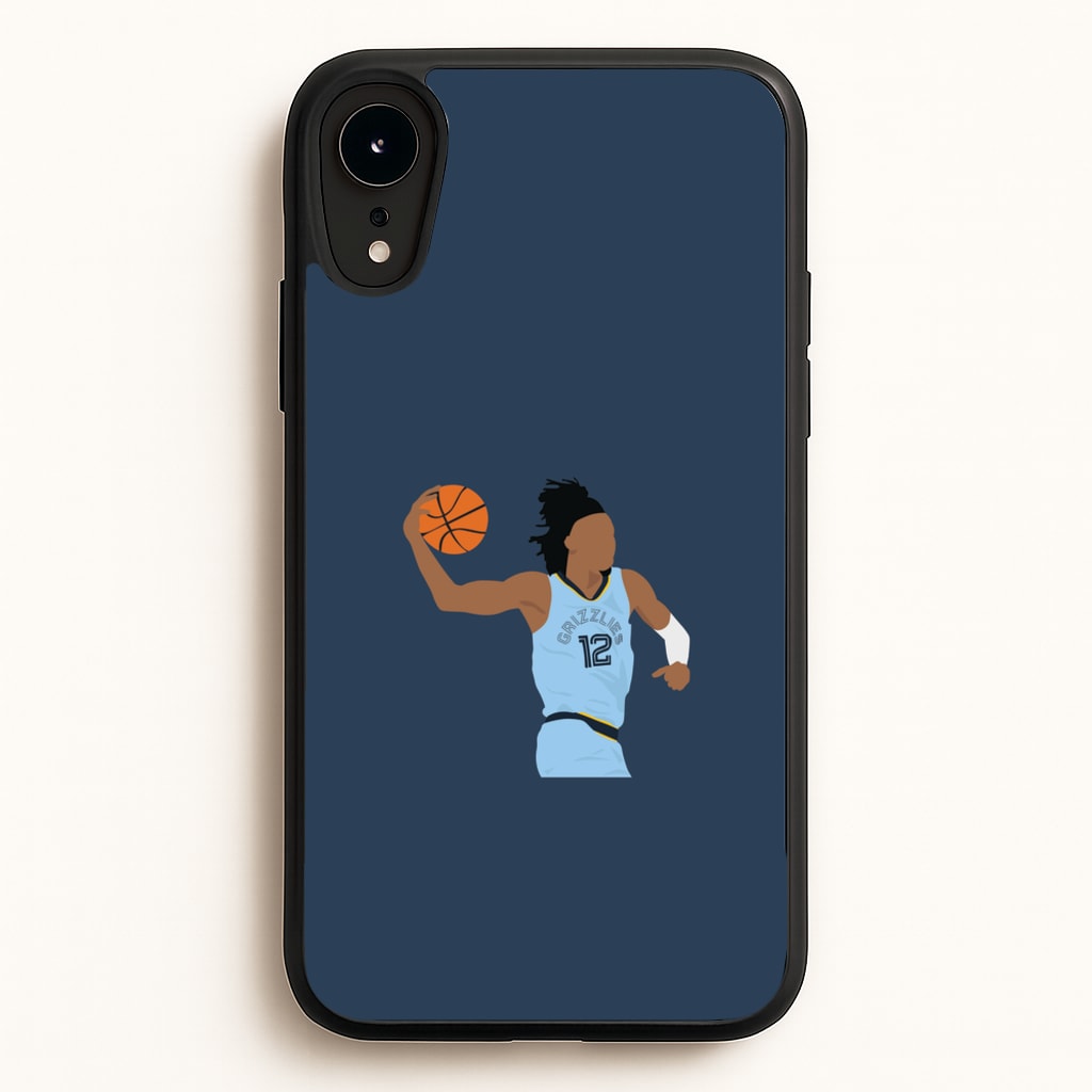 Morant - Basketball - Basketball Phone Case for iPhone XR