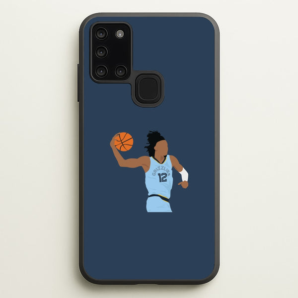 Morant - Basketball - Basketball Phone Case for Galaxy A21s