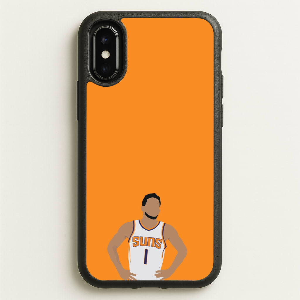 Booker - Basketball - Basketball Phone Case for iPhone X / XS