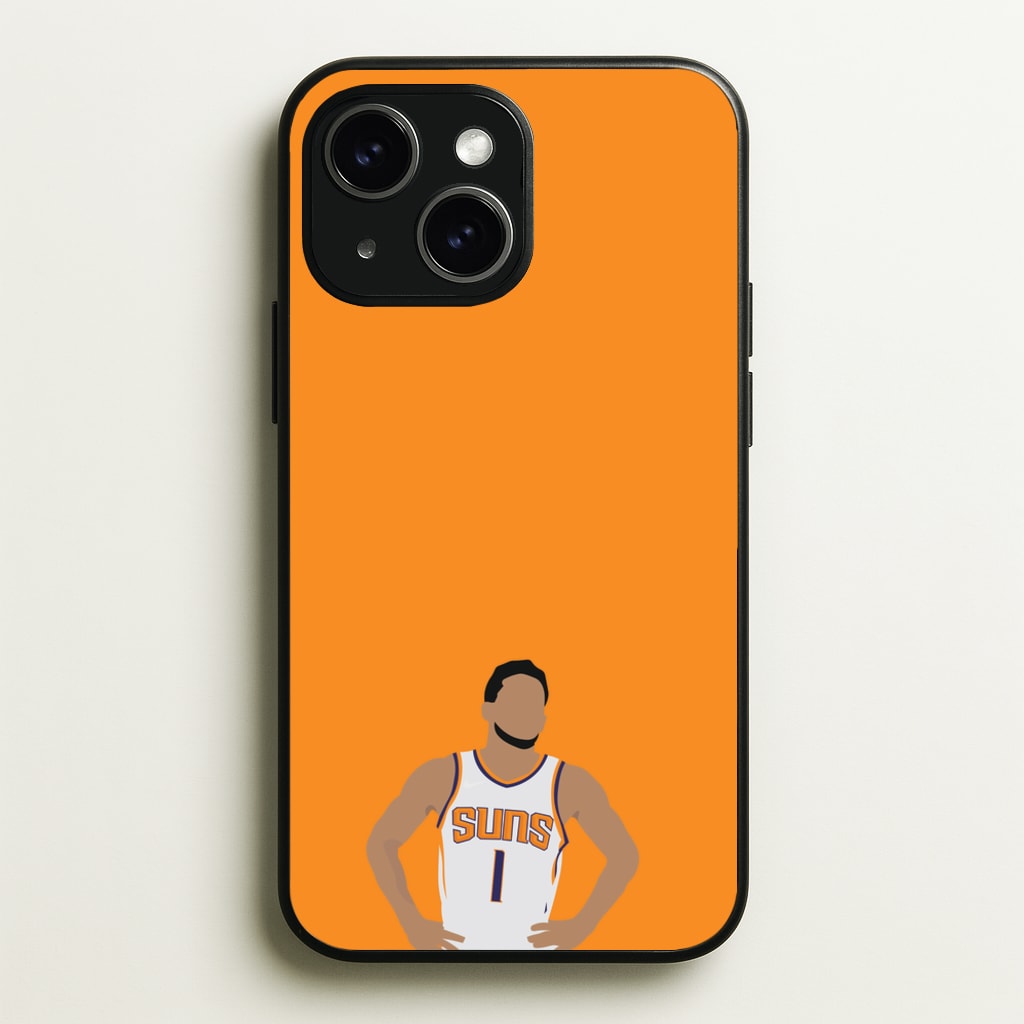 Booker - Basketball - Basketball Phone Case for iPhone 15