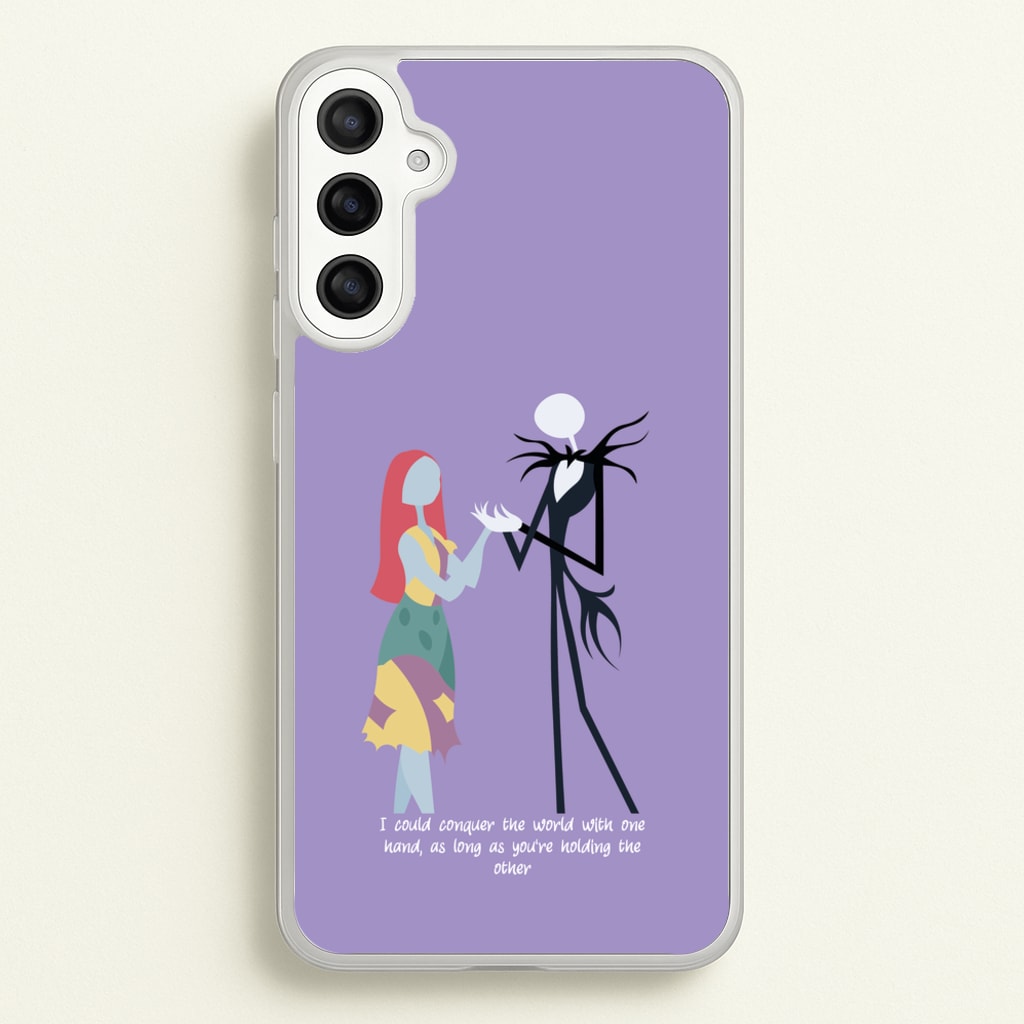 I Could Conquer The World - TNBC - Halloween Phone Case for Galaxy A34