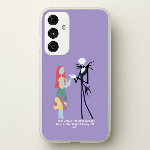 I Could Conquer The World - TNBC - Halloween Phone Case for Galaxy A35