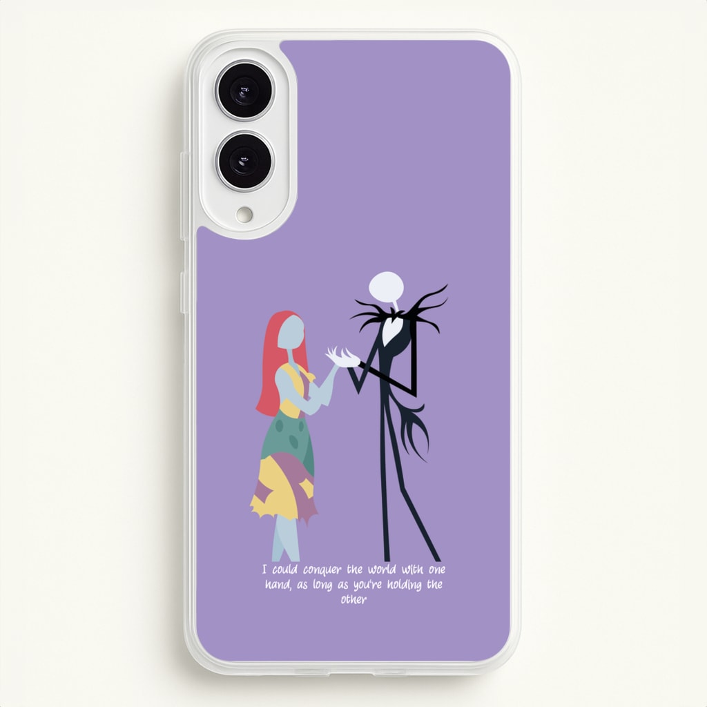 I Could Conquer The World - TNBC - Halloween Phone Case for Galaxy S25 Edge