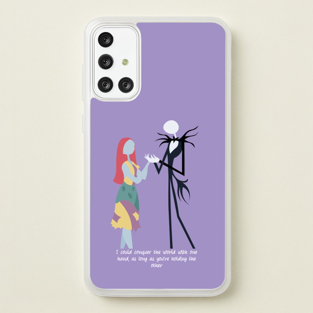 I Could Conquer The World - TNBC - Halloween Phone Case for Galaxy A71