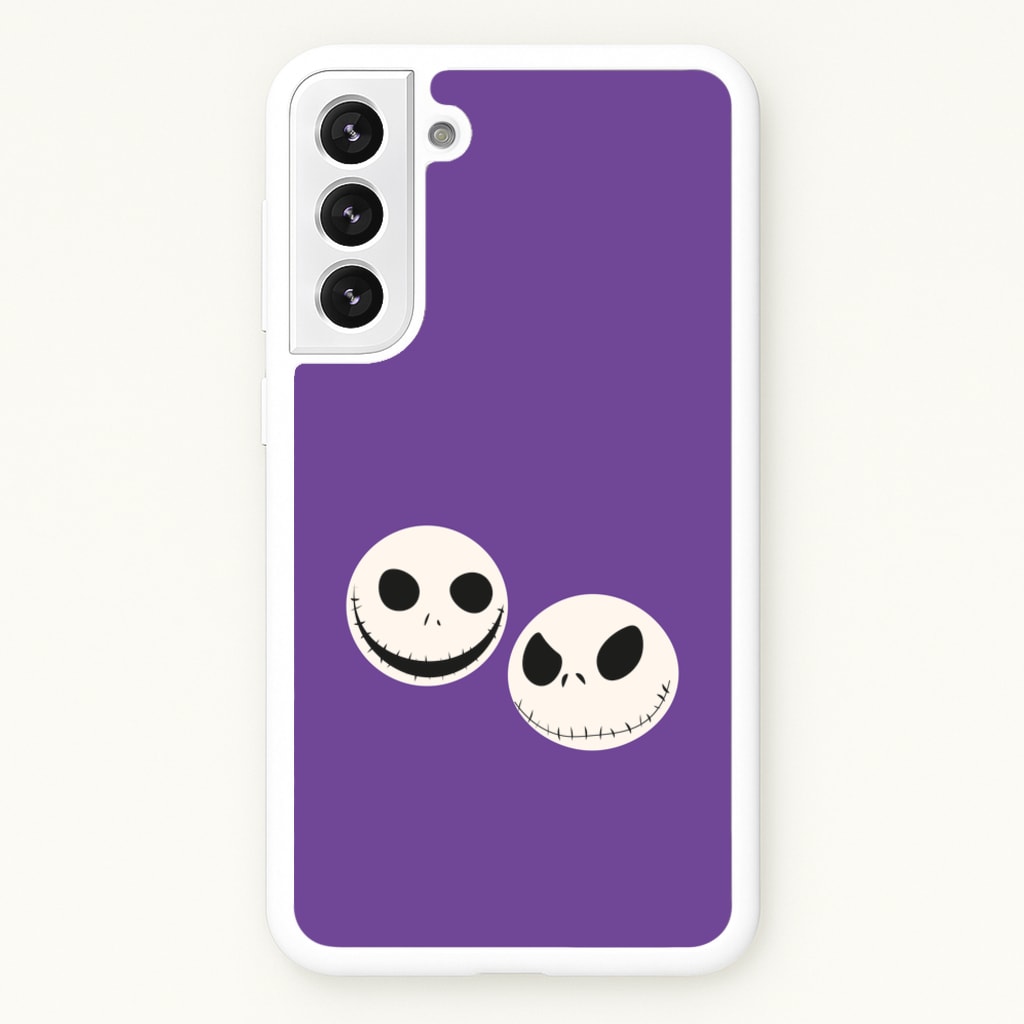Skellington Heads - TNBC - Halloween Phone Case for Galaxy S22