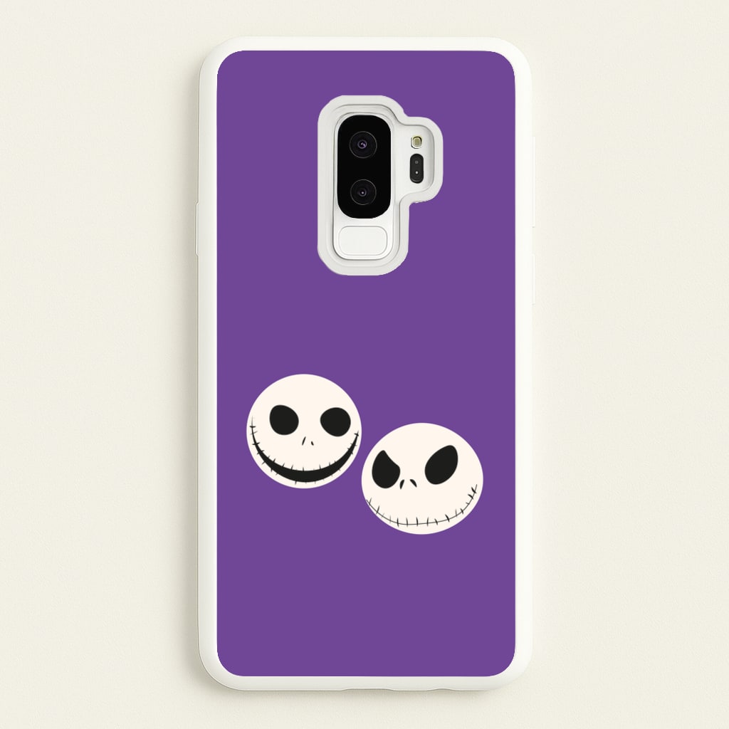 Skellington Heads - TNBC - Halloween Phone Case for Galaxy S9 Plus