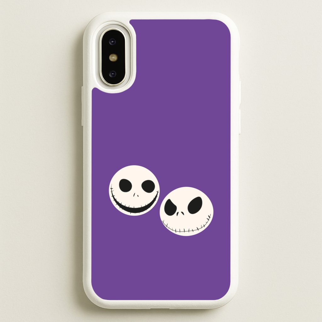 Skellington Heads - TNBC - Halloween Phone Case for iPhone X / XS