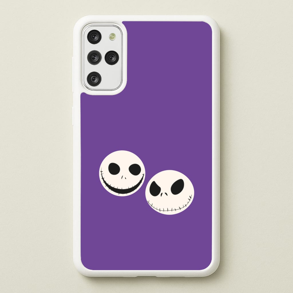 Skellington Heads - TNBC - Halloween Phone Case for Galaxy S20 Plus
