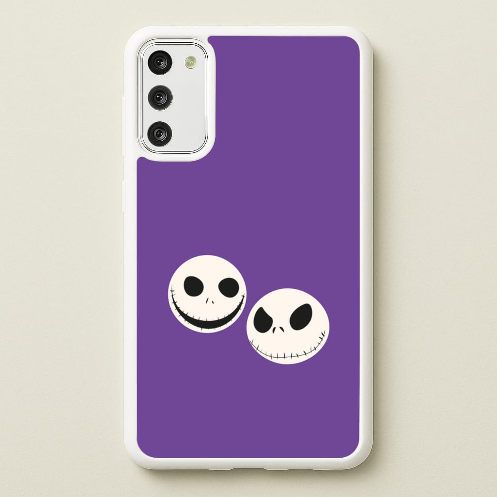 Skellington Heads - TNBC - Halloween Phone Case for Galaxy S20