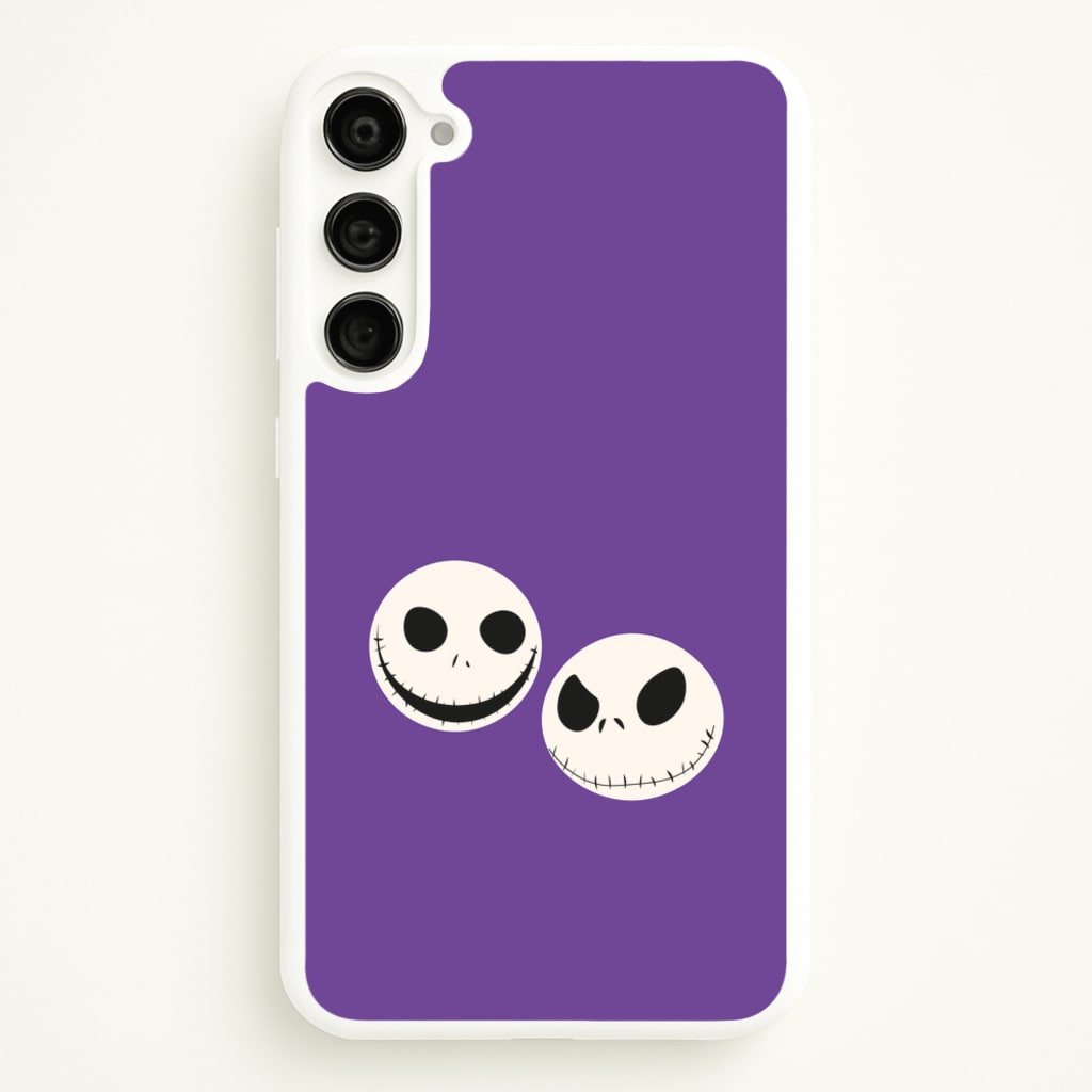 Skellington Heads - TNBC - Halloween Phone Case for Galaxy S23