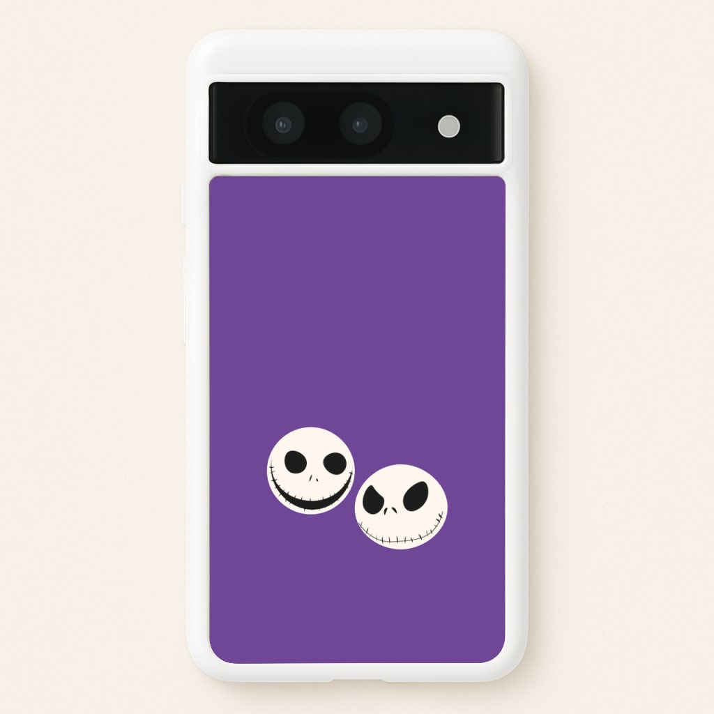 Skellington Heads - TNBC - Halloween Phone Case for Google Pixel 8a