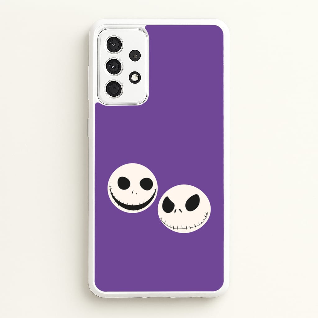 Skellington Heads - TNBC - Halloween Phone Case for Galaxy A52 / A52s