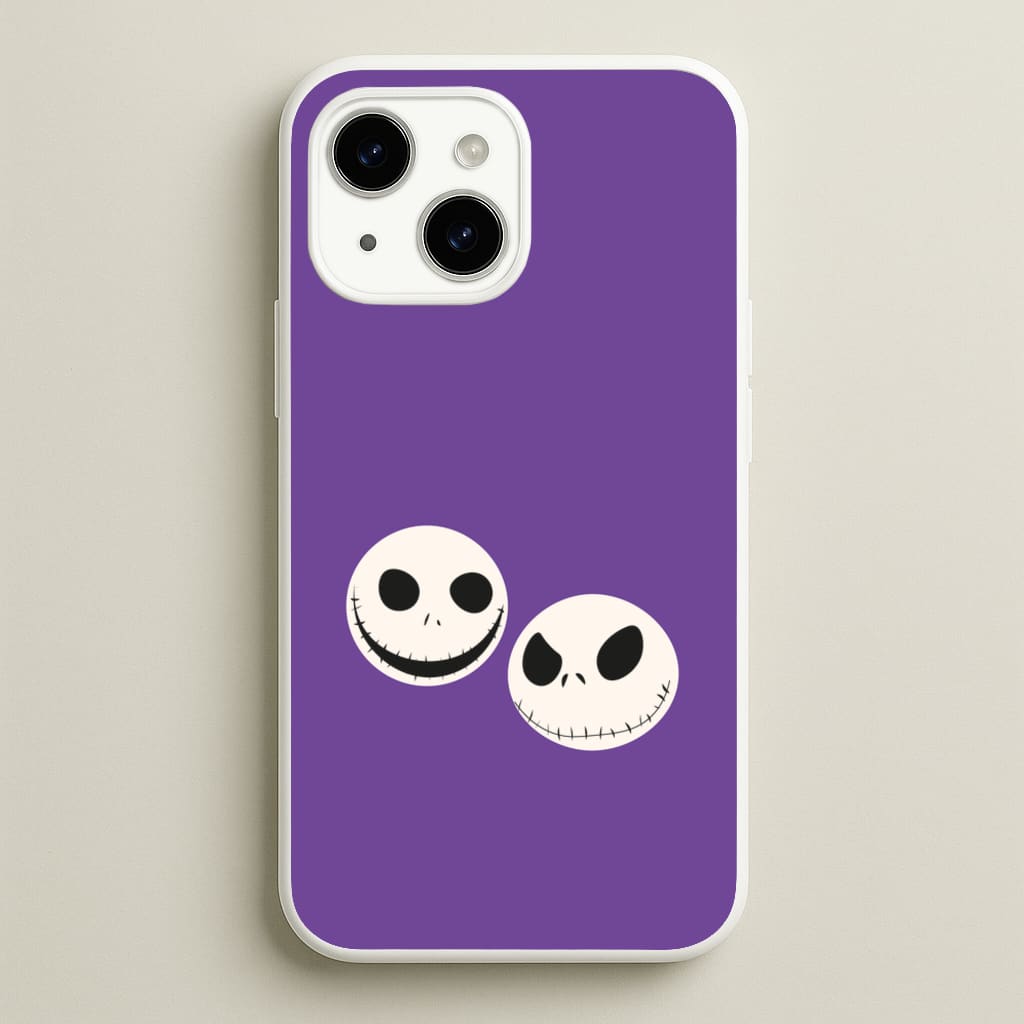 Skellington Heads - TNBC - Halloween Phone Case for iPhone 15 Plus