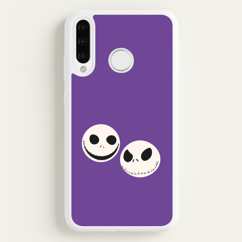 Skellington Heads - TNBC - Halloween Phone Case for Huawei P30 Lite