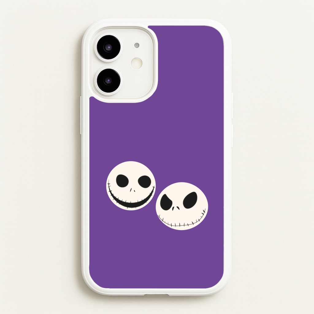 Skellington Heads - TNBC - Halloween Phone Case for iPhone 12 / 12 Pro