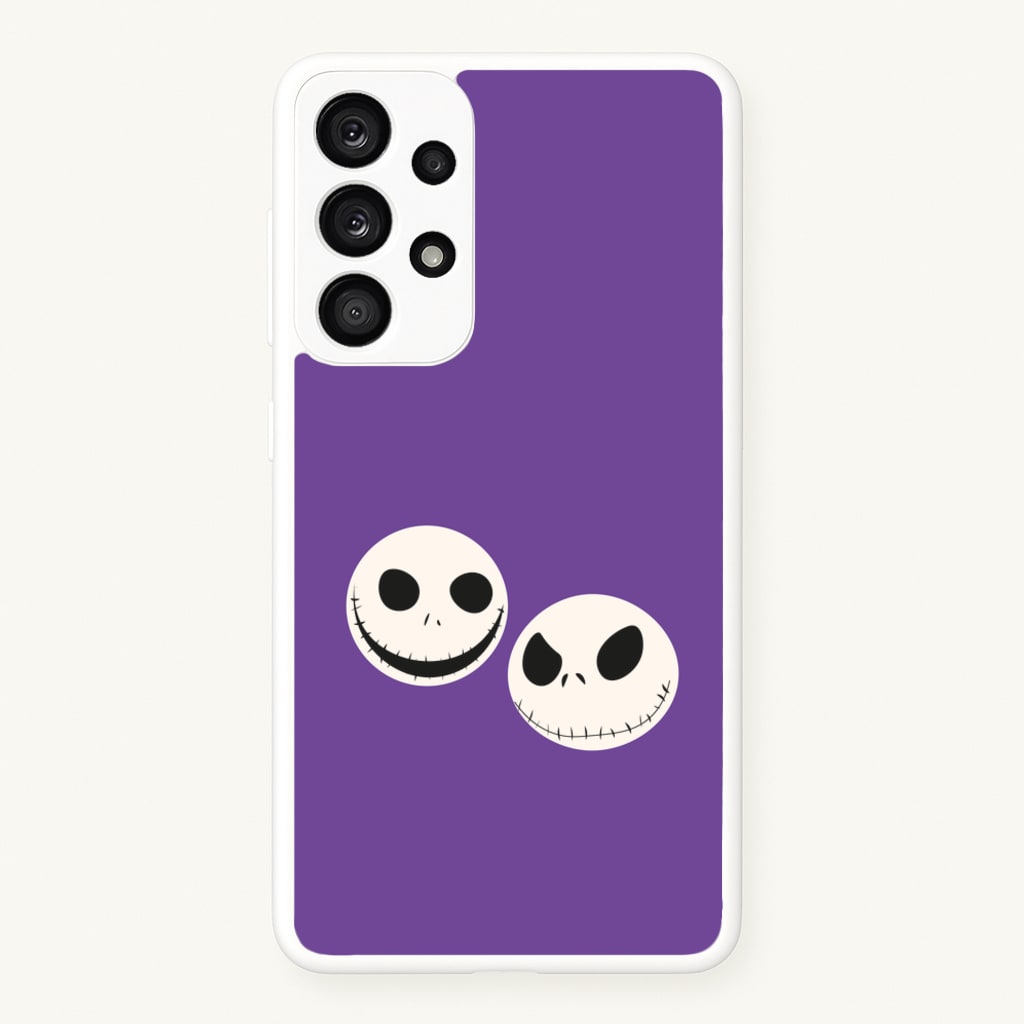 Skellington Heads - TNBC - Halloween Phone Case for Galaxy A53