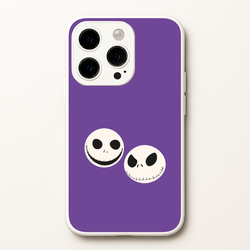 Skellington Heads - TNBC - Halloween Phone Case for iPhone 15 Pro Max