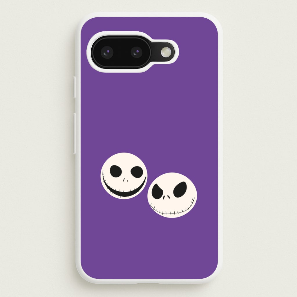 Skellington Heads - TNBC - Halloween Phone Case for Google Pixel 9a