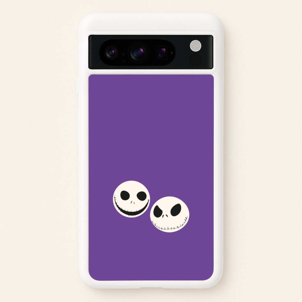 Skellington Heads - TNBC - Halloween Phone Case for Google Pixel 8 Pro