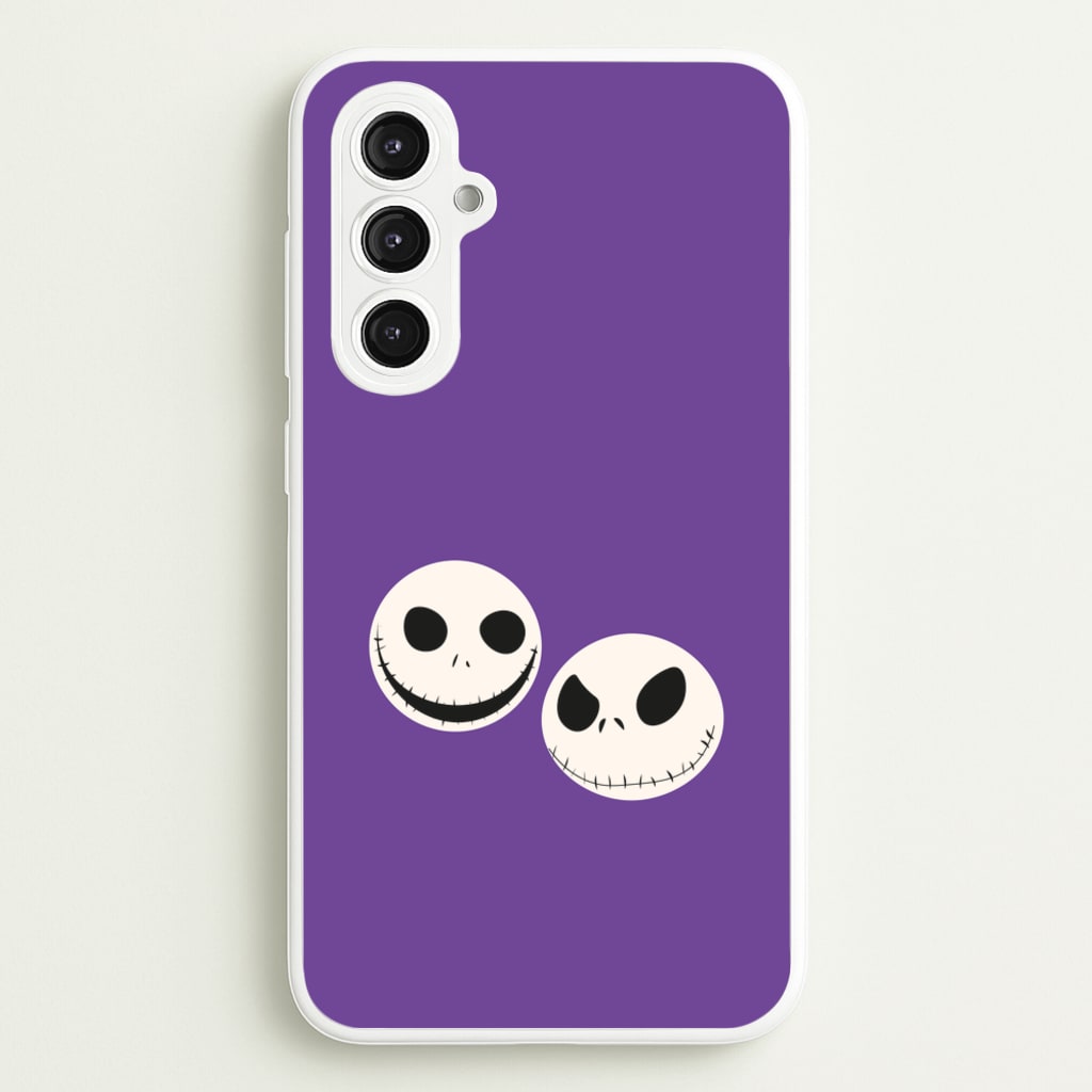 Skellington Heads - TNBC - Halloween Phone Case for Galaxy S23FE
