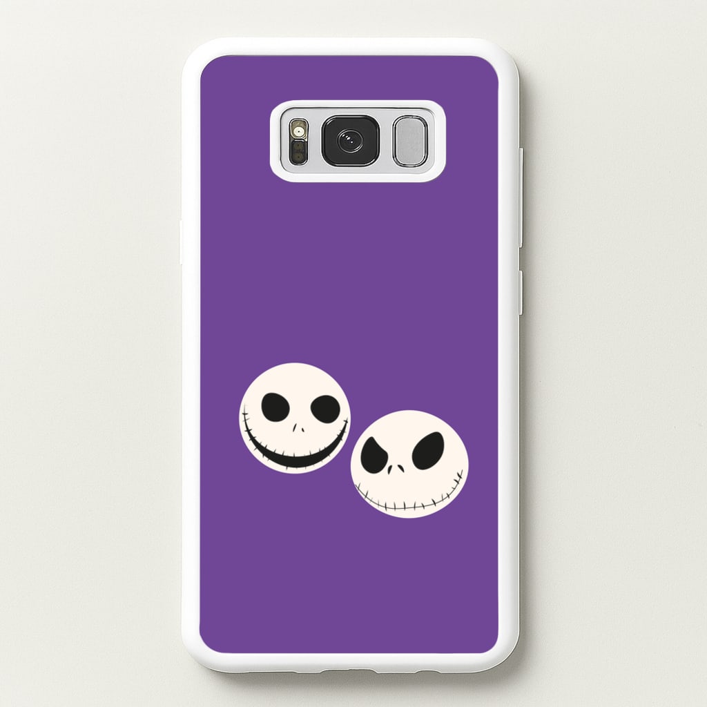 Skellington Heads - TNBC - Halloween Phone Case for Galaxy S8 Plus