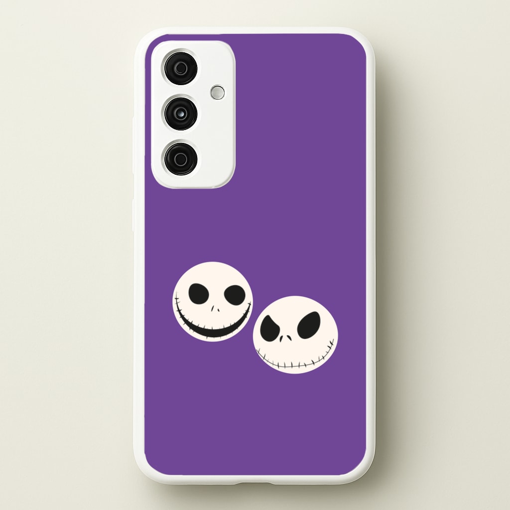 Skellington Heads - TNBC - Halloween Phone Case for Galaxy A15